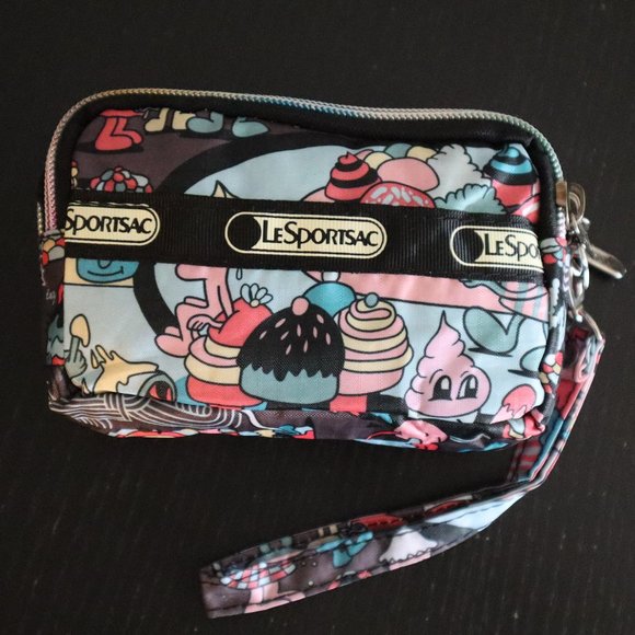Lesportsac Handbags - LeSportsac triple zip wristlet